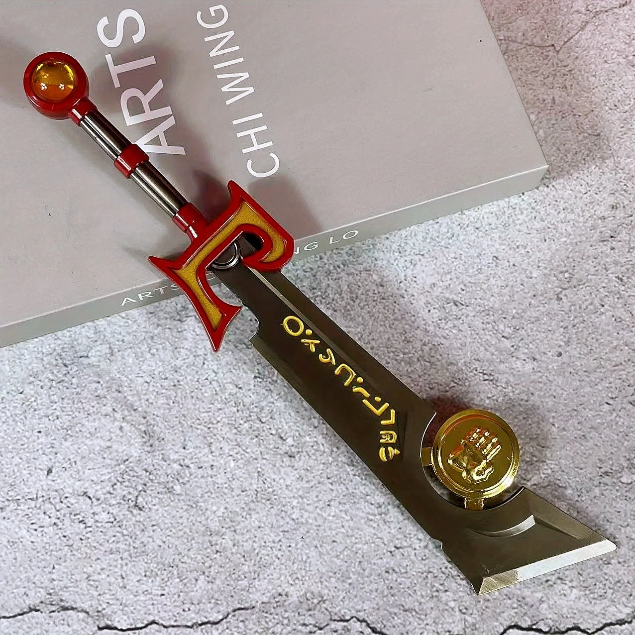 

11,8-дюймовый металлический World of Warcraft Katana Blade Ashbringer Sword реального размера японская катана самурайская сабля аниме ниндзя нож подарок