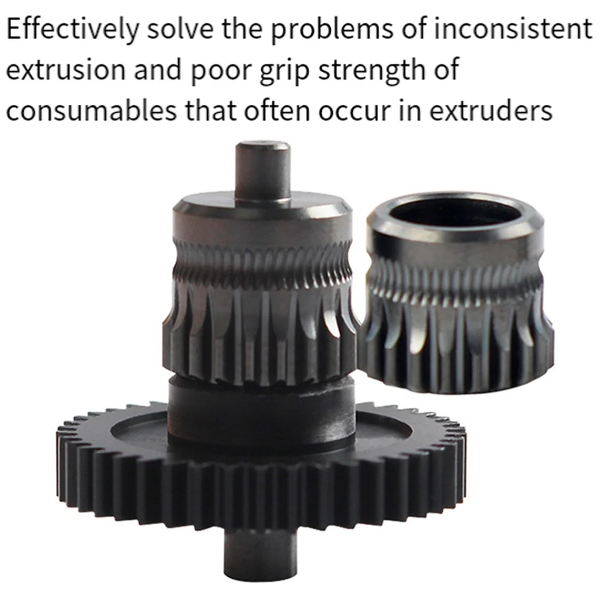 Voor Crealiteit Sprite Extruder Gear Nano-Coating En Pom Mal Stalen Tandwielen Geïntegreerde As Ontworpen 3d Printer Accessoires