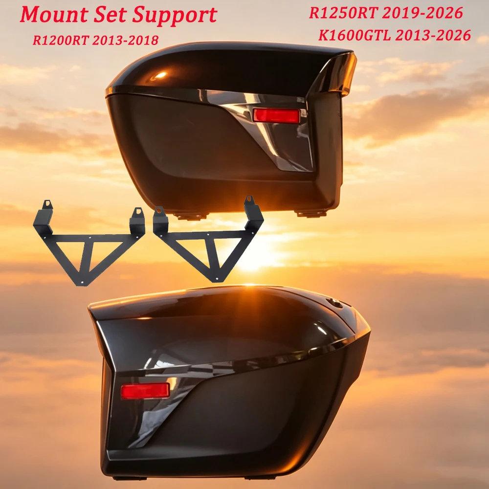 K1600GTL 2013-2026 R1250RT 2019-2026 Accessories R1200RT 2013- Motorcycle Original Case Wall Mount Set Support For BMW K1600GT