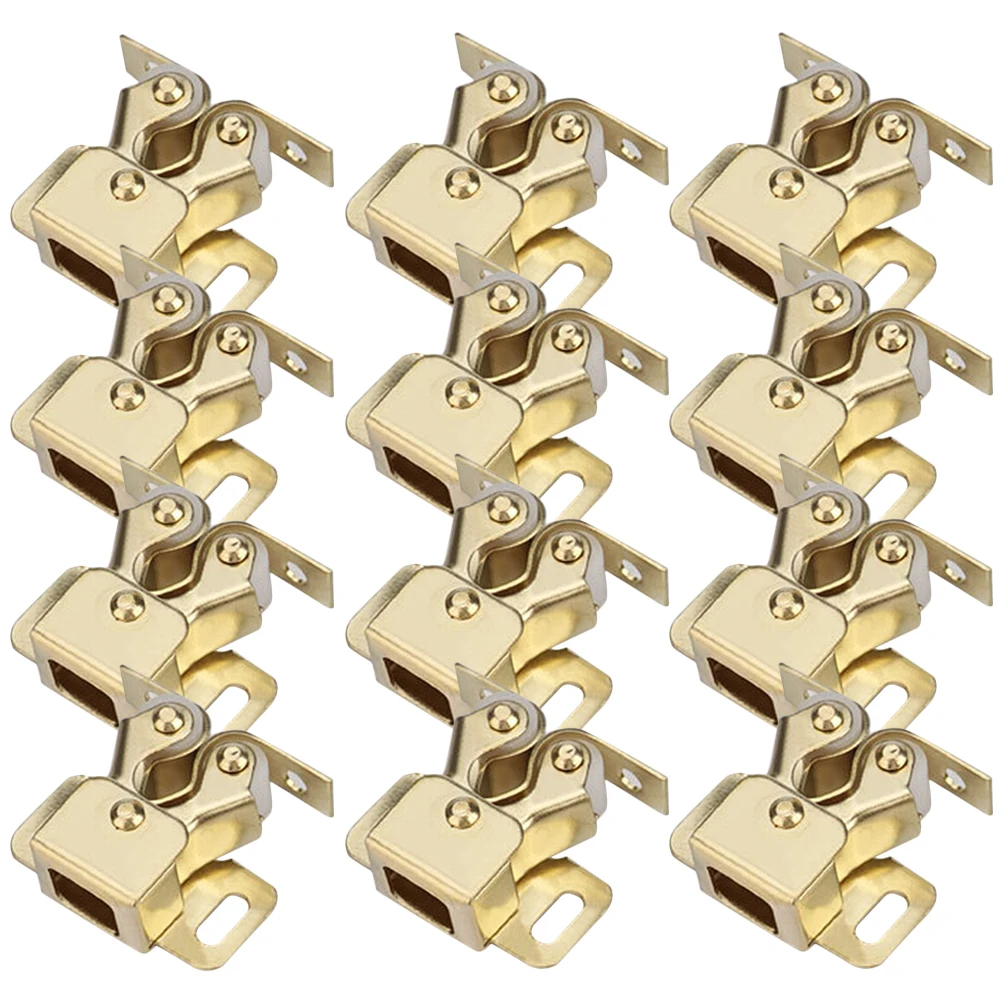 

20 pcs Door Catch Corrosion Resistant Double Roller Latches for Pantry Cabinet Drawer Wardrobe Cupboard