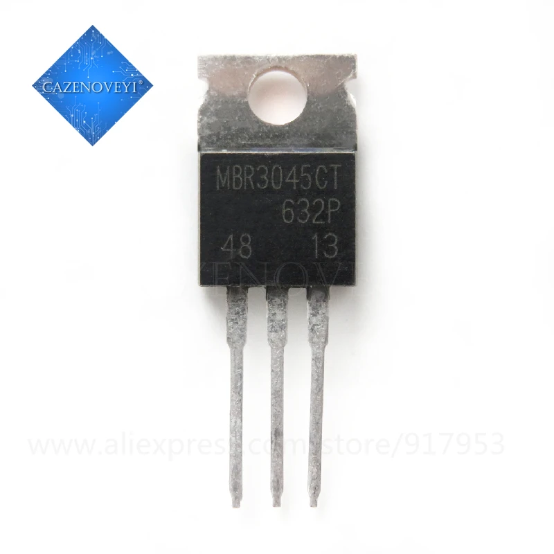 10pcs/lot MBR3045CT MBR3045C MBR3045  30A 45V