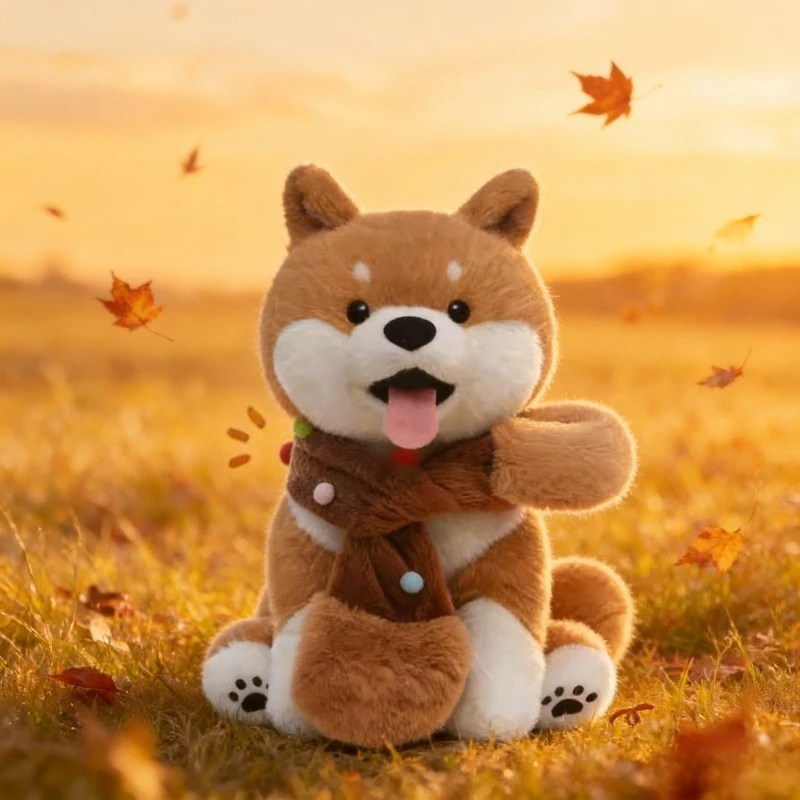 

Знакомьтесь с вашим новым веселым другом! Наша новая мягкая игрушка в виде собаки шиба-ину приносит тепло и игривый шарм, чтобы украсить любой день.