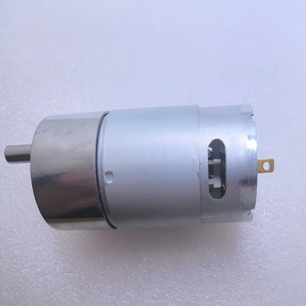 JGB37-550 12V 25W DC Gear Reduction Motor 295RPM 16500RPM High Torque 6mm D-Shaft Adjustable Speed Motor for AI Robot Car DIY