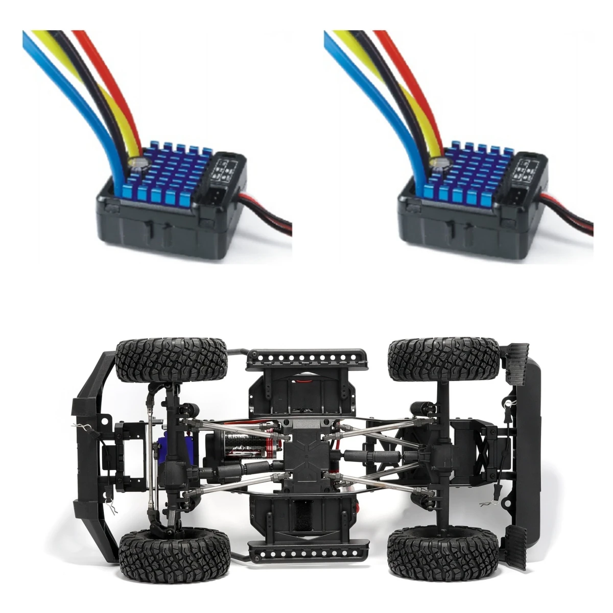 RGT Spare Parts R86338 ESC -60A waterproof For EX86170 EX86130 EX86190 EX86160 EX86120 EX86181 1/10 RC Remote Control Model Car