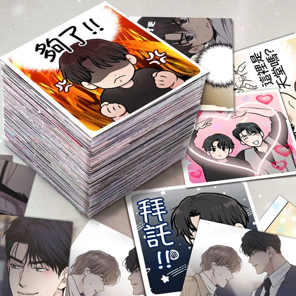 54Pcs/Set Korean Manhwa Payback/페이백/Lee Yoohan Waterproof Decorative Cute Avatar Stickers Free Shipping