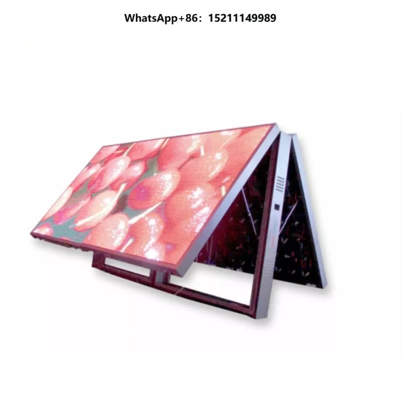Waterproof Double Sides Led Advertising Sign Board Display Panel P4 P5 P6 P8 P10 SMD Wireless Front Open Display