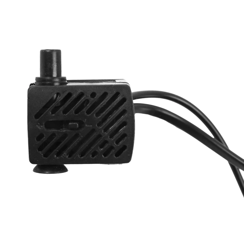 3W Submersible Water Pumps With 4-LED Light Pump Aquarium Fountain Fish Pond Tank EU Plug