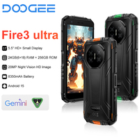 World Premiere DOOGEE Fire 3 Ultra Rugged Phone 5.5\