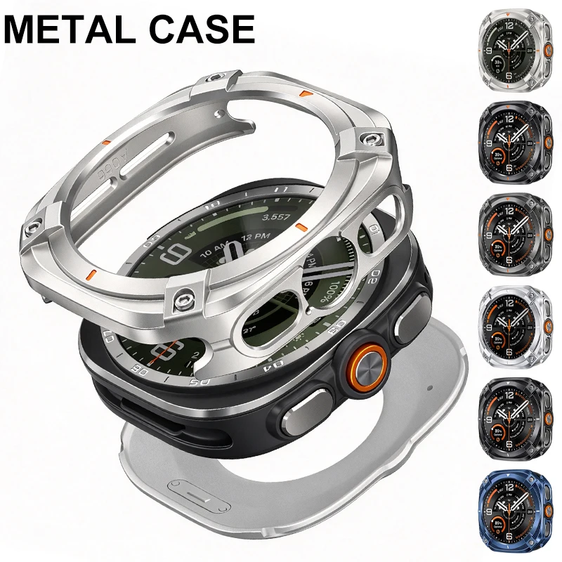 capa-protetora-de-metal-2-em-1-para-samsung-galaxy-watch-ultra-2-47mm-2026-2025-capa-rigida-de-liga-de-zinco-para-galaxy-watch-9-8-44mm