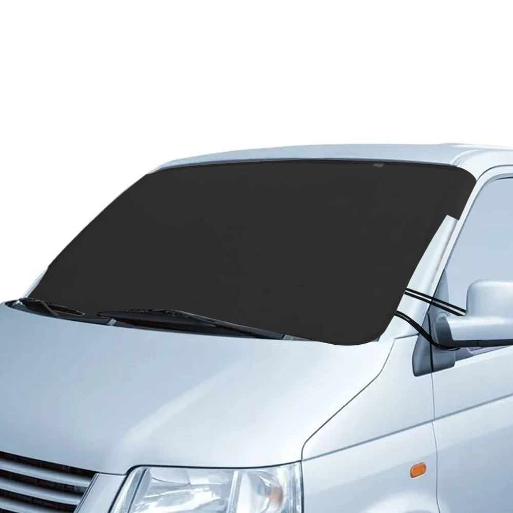 Universal Fit Motorhome Camper Van Windscreen Cover Frost Ice Shield Snow Dust Protector Sunshade And Sun Protection Cover