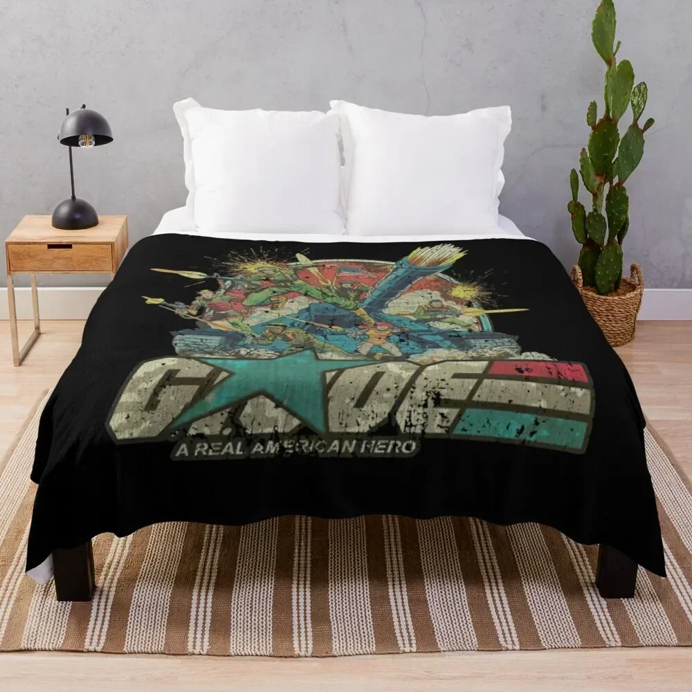 

Real American Heroes Throw Blanket Sofa christmas gifts bed plaid Fashion Sofas Blankets