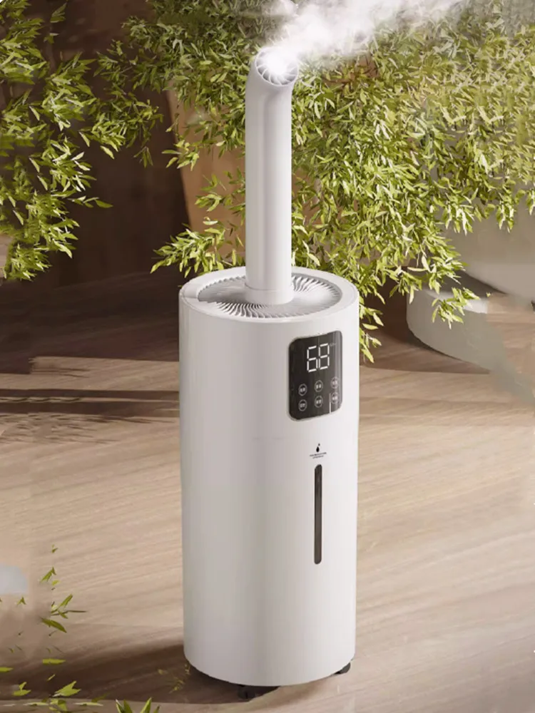 Humidificador de suelo silencioso para el hogar, pulverizador de aire de gran capacidad, esterilización comercial, industria a gran escala para el hogar, 25L