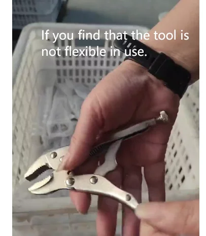 كماشة قفل شديدة التحمل مع مشبك وجه معدني قابل للتعديل لإصلاح الأعمال الخشبية واللحام - كماشة ضغط متعددة الوظائف #4