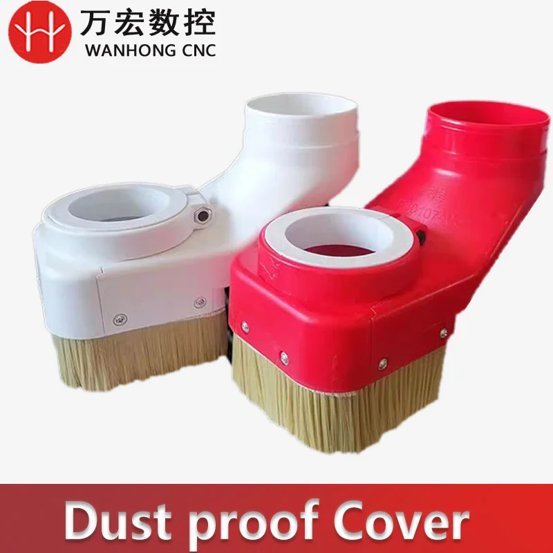 

CNC Spindle Dust Cover Collector With Brush 70 75 80 85 90 100mm for CNC Router Milling Machine