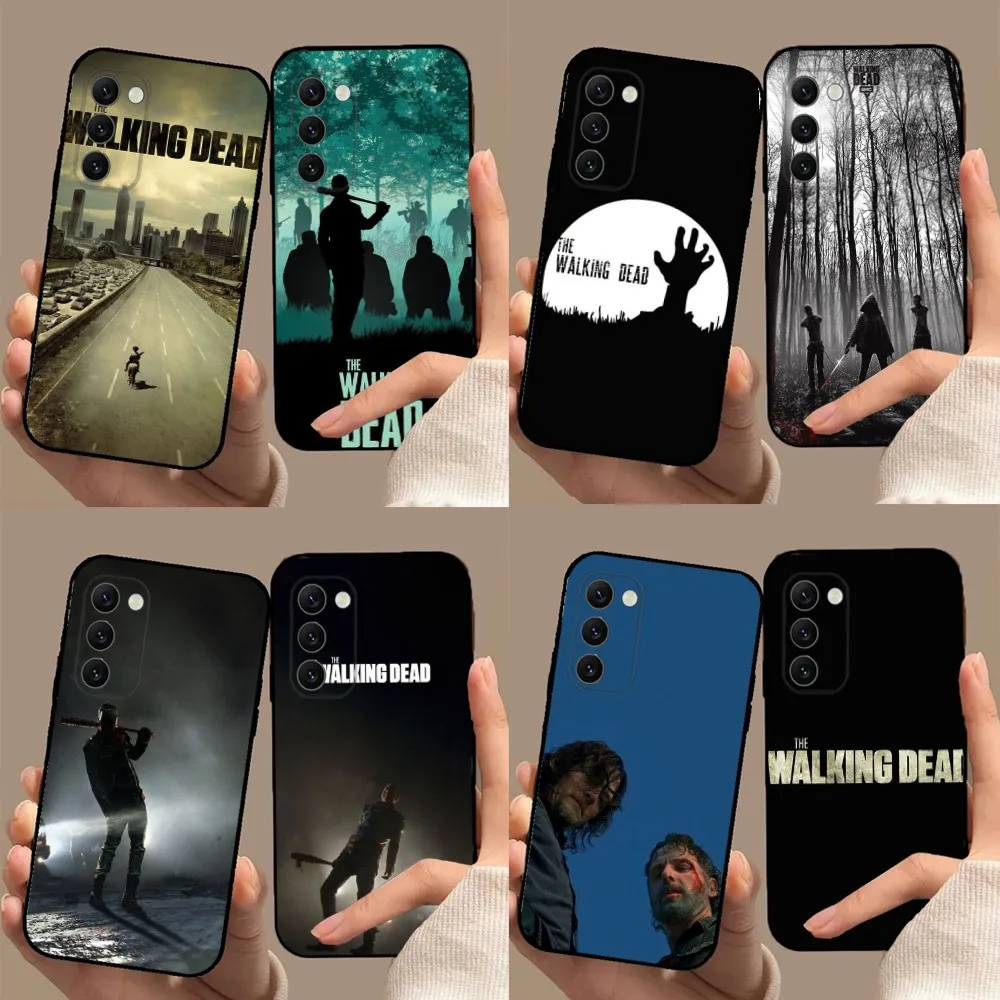 The Walking Dead Phone Case For Samsung Galaxy A13,A21s,A22,A31,A32,A52,A53,A71,A80,A91 Soft Black Cover