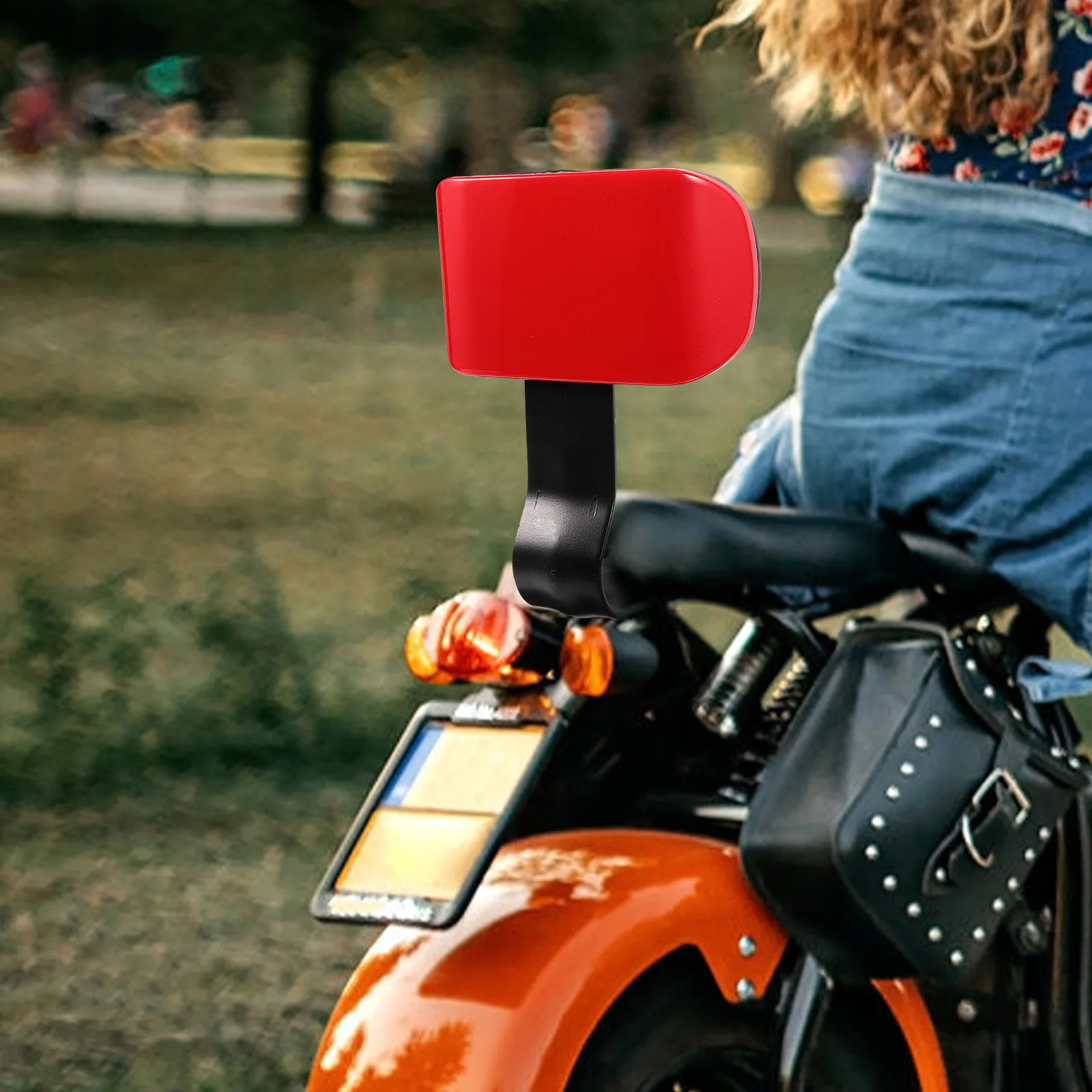 

Electric Bike Backrest Thick Steel Seat Electric Bicycles Rear Rest Cushion For Kids Safety Practical Replacement