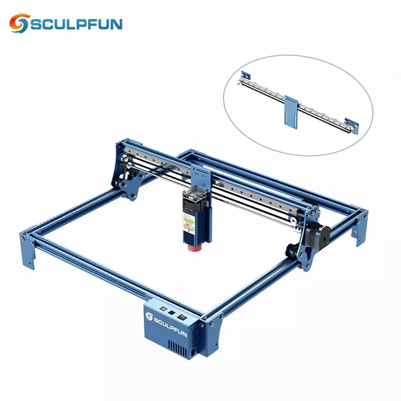 

SCULPFUN official S6PRO/S9 X-axis Linear Guide Upgrade Kit High Precision Industrial Grade Direct Installation Without Drilling