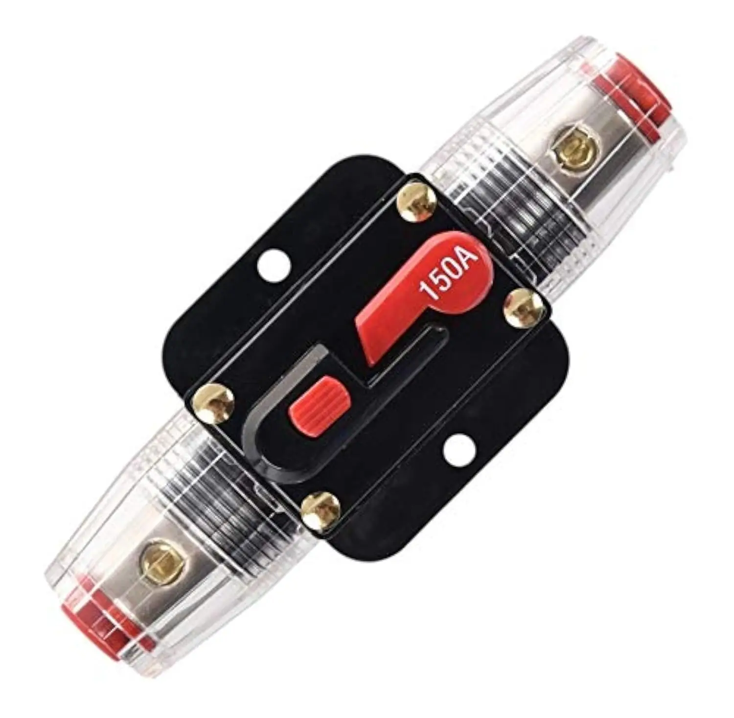 Auto Car Bike Stereo Audio Solar Energy Circuit Breaker 12V 24V Reset Fuse Inverter 20A-100A Sizes for Electronic And Energy Sys view 5