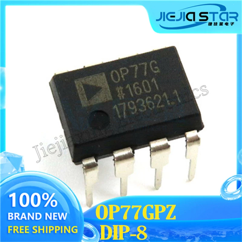 5PCS Free Shipping OP77GP OP77GPZ OP77G 100% Brand New Original Direct Plug DIP-8 Precision Amplifier IC Latest Electronics Chip