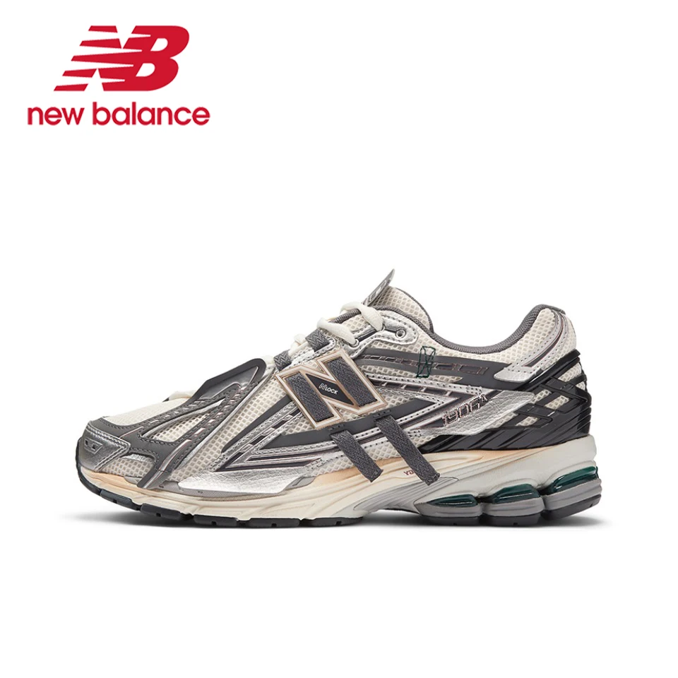 Original New Balance NB 1906R Retro todo fósforo tela de malla cuero transpirable Casual zapatos para correr Unisex gris zapatillas M1906AD