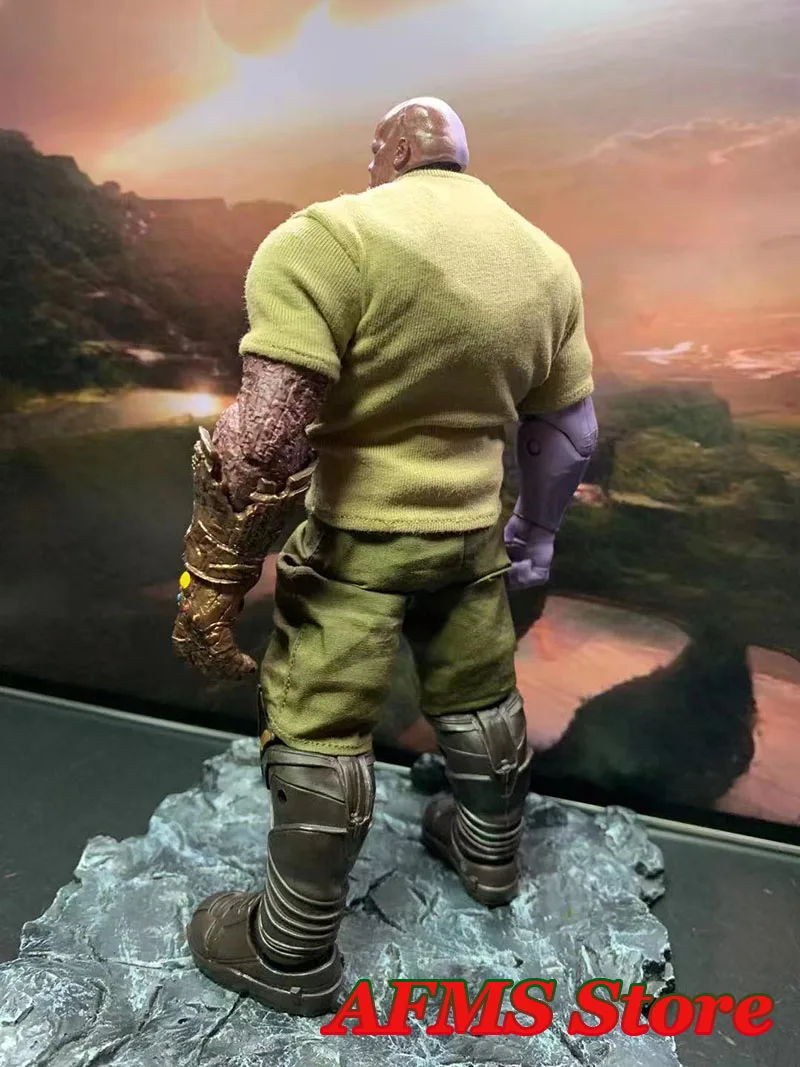1/12 Men Soldier Shirt Trousers Classic Anime Super Villain Cosplay Clothes Set For 6Inch Big Size Action Figure Body Best Fans view 2