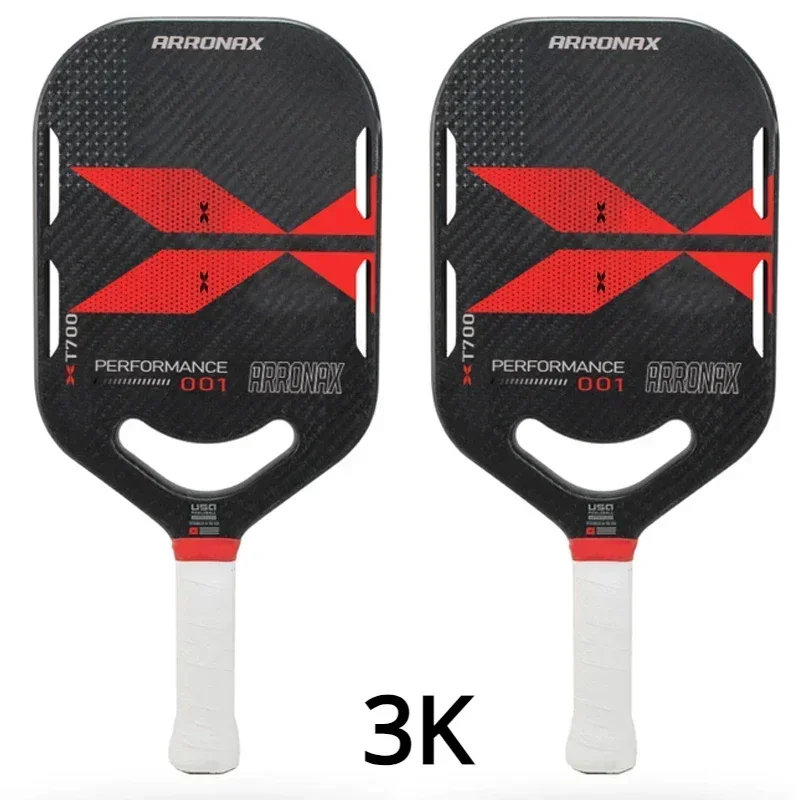 Pickleball Paddle 3K USAPA aprobado, fibra de carbono, giro máximo, paleta ligera, borde de espuma Dura