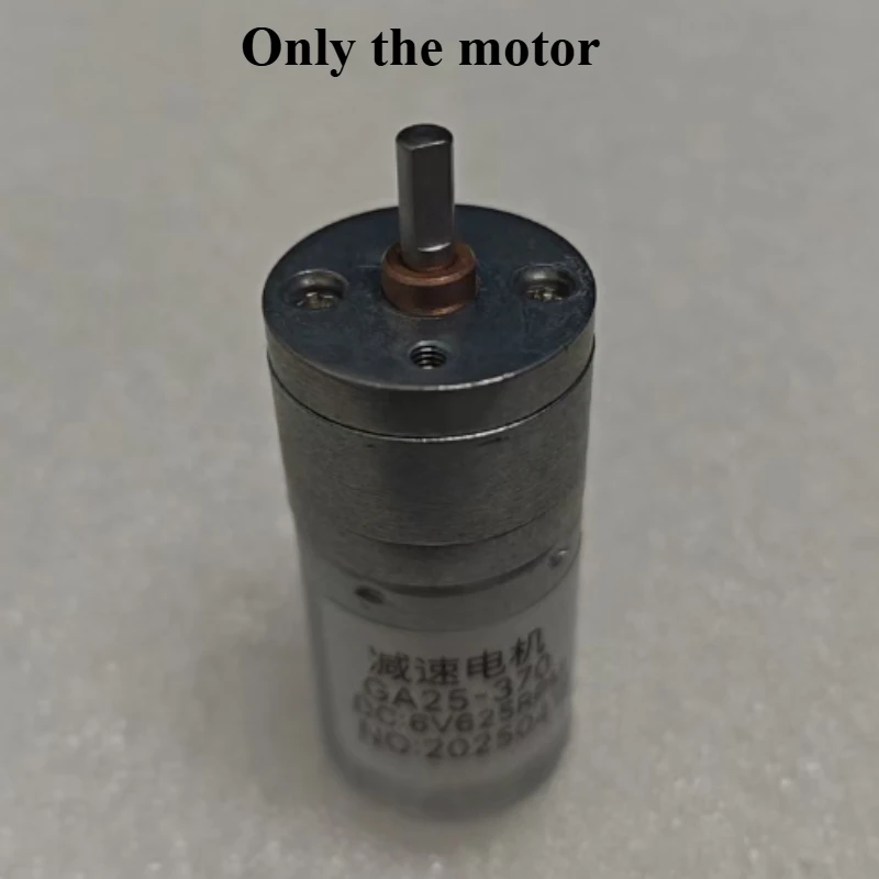 JGA25-370 Miniature DC Geared Motor 6V~12V 12RPM~1931RPM Miniature DC Speed Regulation High Torque Motor Low Speed Small Motor