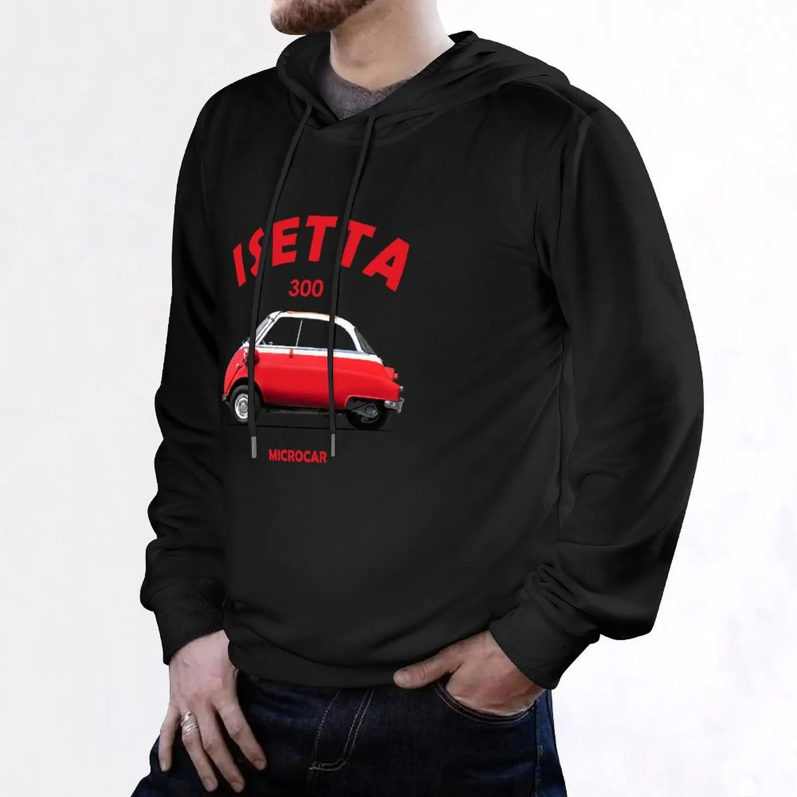 The Isetta 300 Microcar هوديي ملابس رجالي بلوزة ملابس للرجال ملابس أنيمي هوديي أنيمي