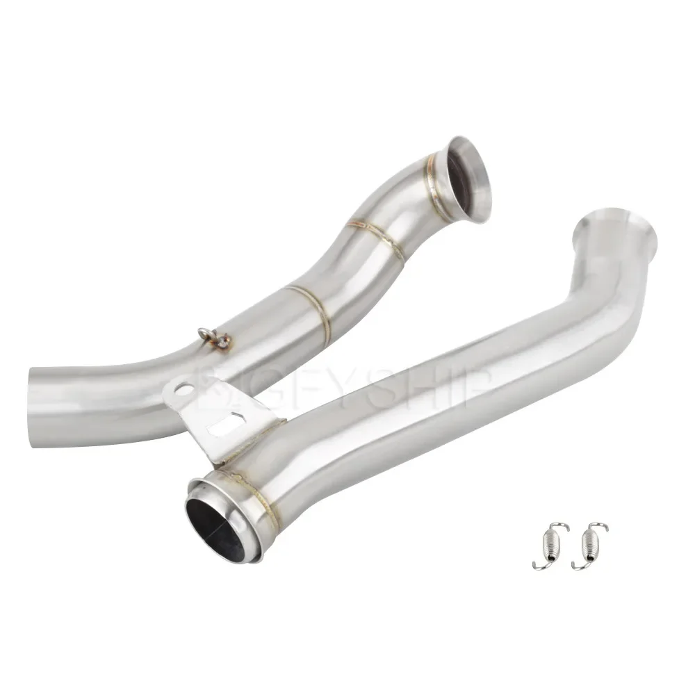 

Exhaust Mid Link Pipe 51MM Slip-on Svartpilen 2019 2020 DUKE 690 2013-19 Motorcycle For Husqvarna 701 For KTM Escape Slip-on