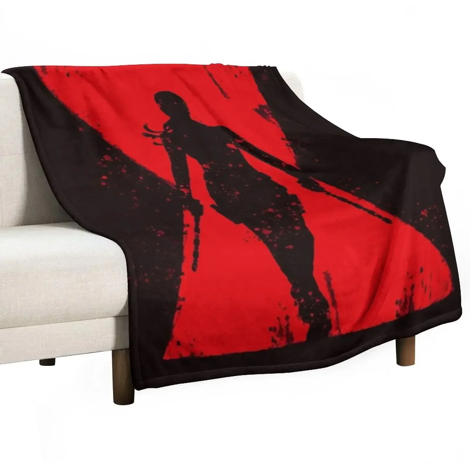 Natasha Black Widow Emblem Poster Throw Blanket funny gift Bed Fashionable Blankets