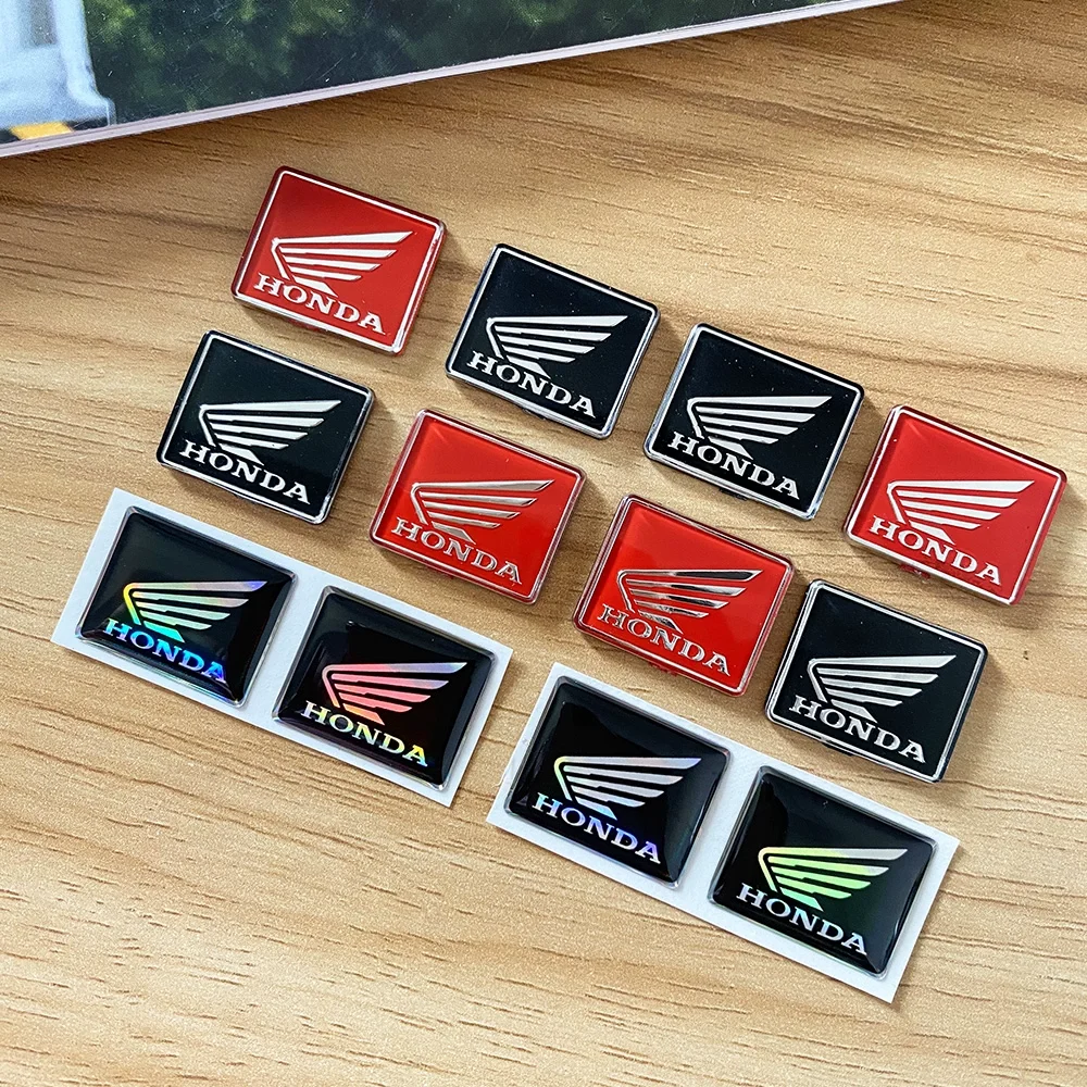 

HONDA Motorcycle Emblems Stickers Aluminium Alloy Heat-resistant Motorcycle Stickers Scooter Refit Decorative Decals