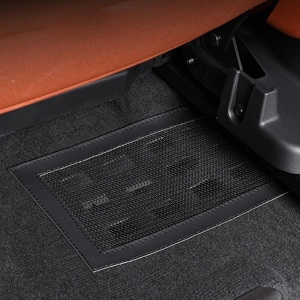 For Lixiang L7 L8 L9 2022 2023 Car Under Seat Heat Dissipation Dust Prevention Net Front Air Vent Dust Net Cover Accessories