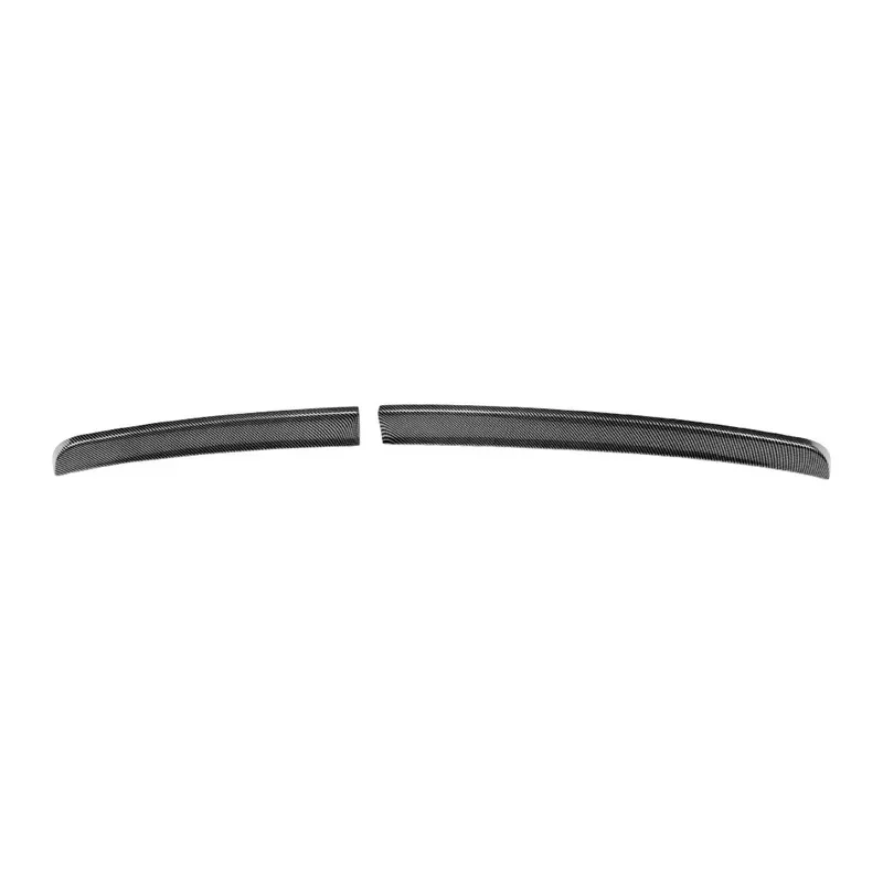 2Pcs/Lot High Quality ABS Spoiler For VW Volkswagen Caddy Mk5 Onward STX 2021+ Rear Wing Glossy Black Carbon Fiber Look Body Kit view 6