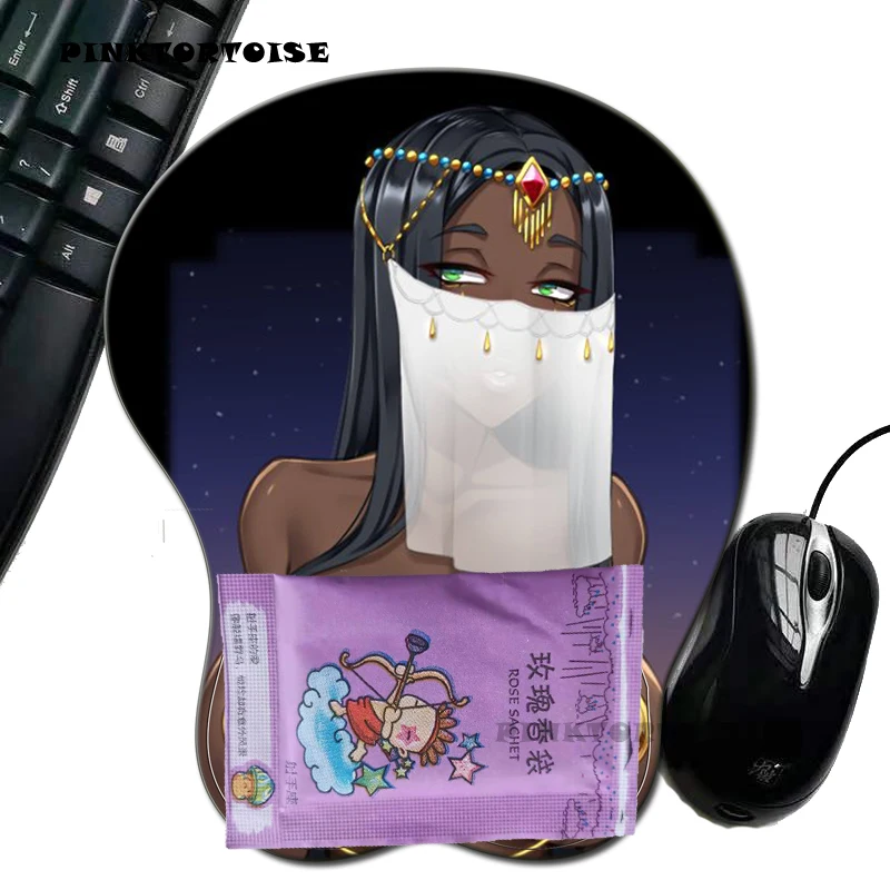 

PINKTORTOISE MOUS MAT Anime Scheherazade fate mousepad Silicon Anime 3D mousepad laptop Mice Pad Ergonomic MousePad