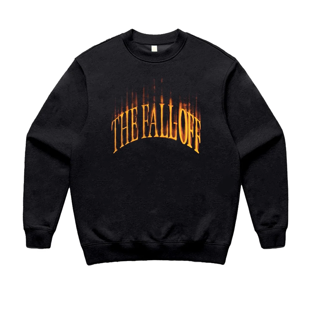 J. Cole THE FALL OFF Album Graphic Crewneck Shirts Hip Hop Harajuku Men Women Loose Hoody Sweatshirt Fashion Design Streetwear