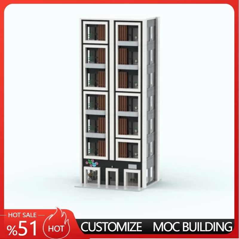 

6374 PCS City Street The Artist - v1.0 Full MOC Customize Modular Building Block Educational Design DIY Boys Toy Birthday Gift