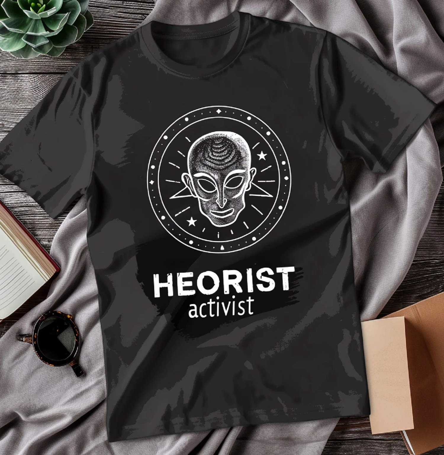 Funny Sarcasm Quote TShirt Alien Head Tee for The Curious Mind Alien Theorist Unisex Style Shirts for Women Men Clothing