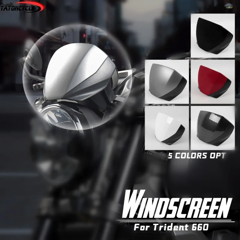 

Для триумфа TRIUMPH 660 2021-2023 ветровое стекло верхняя фара ветровое стекло дефлектор ветрового стекла