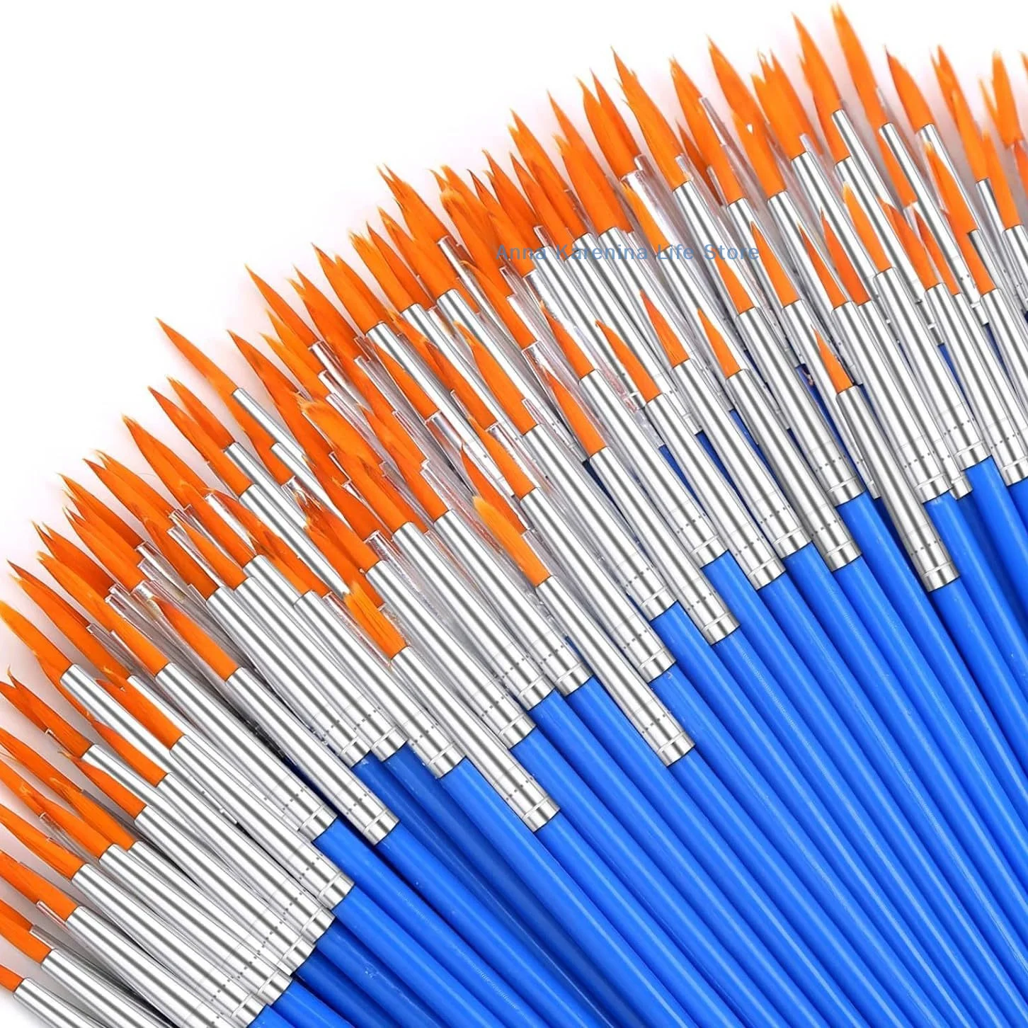 

1Pcs Painting Brushes Set Art Round Flat Hair Nylon Hair Paint Brush For Oil Acrylic Watercolor Kids/Artists/Beginners/Students