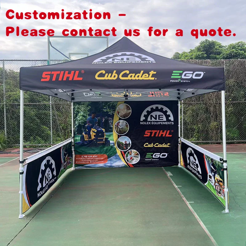 

custom.Foldable Tent Exhibition Outdoorwaterproof Compact Folded Wrought Iron Camping Gazebo,Folding Gagebo Trade Show Tent