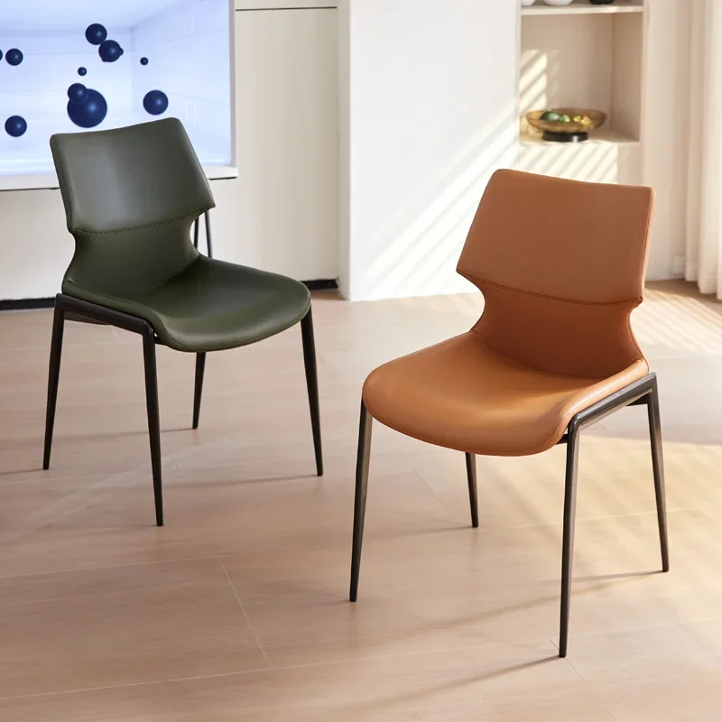 Combining Modern Aesthetics Craftsmanship Timeless Look Furniture Transitional Dining Chair  High Back Support Minimalist Style