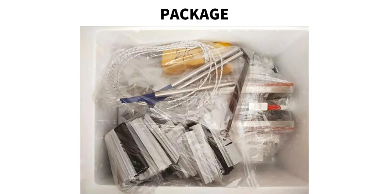 CHKJ-2025NEW220V draagbare mini handmatige pakkinglasmachine / gebruikt om de deurpakkinghoek te produceren