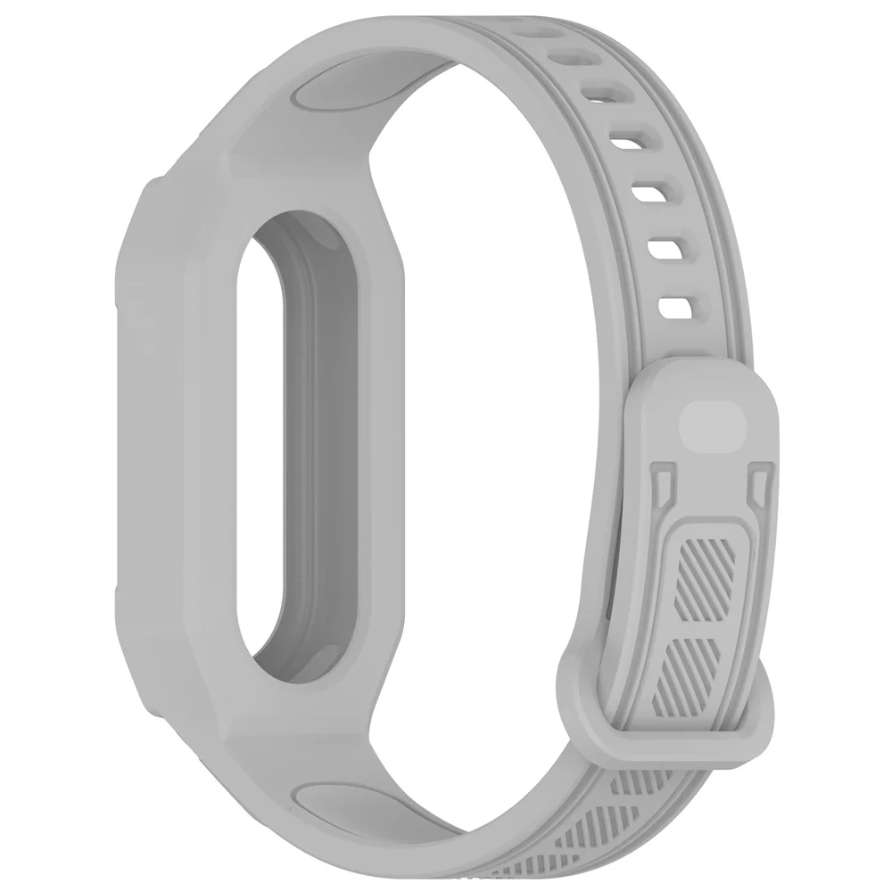 Watchband For Xiaomi Band 9 Silicone Watch Strap With Texture Surface Integrated Wristband For Xiaomi Band 9NFC/8NFC