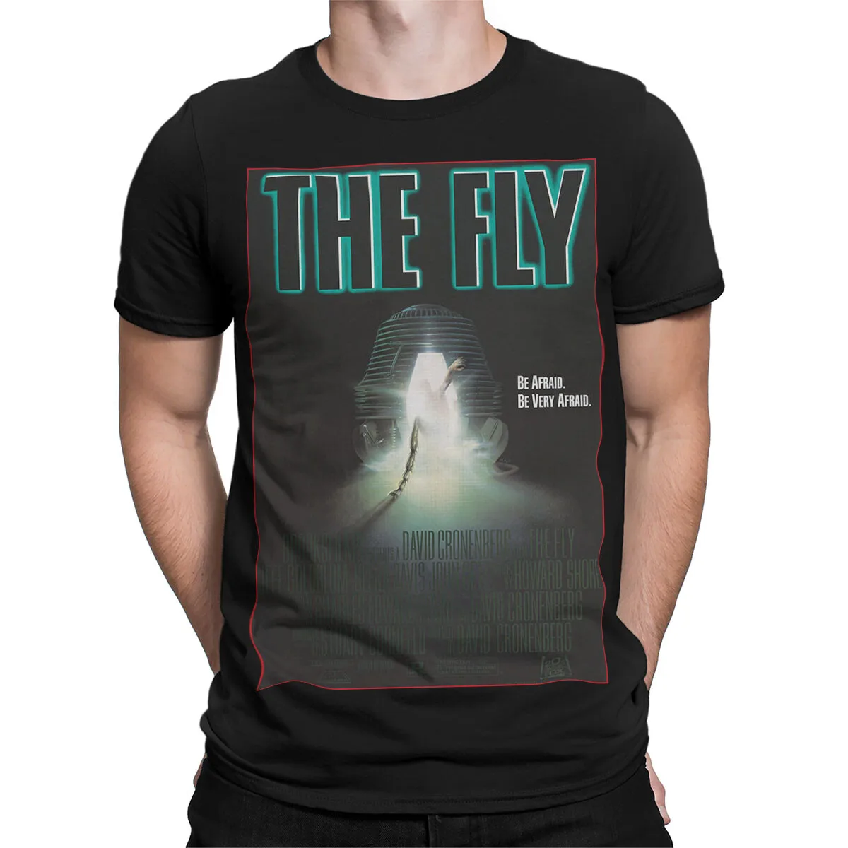 Fly Halloween Movie Poster T-Shirt Retro Classic Horror Tee #HMP