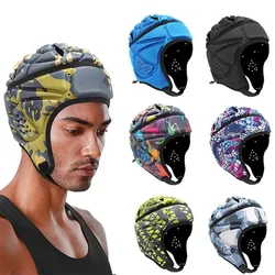 Rugby Helmet Safe Head Protector Rugby Headgear Rugby EVA Helmet Head Protector Guard for Camping