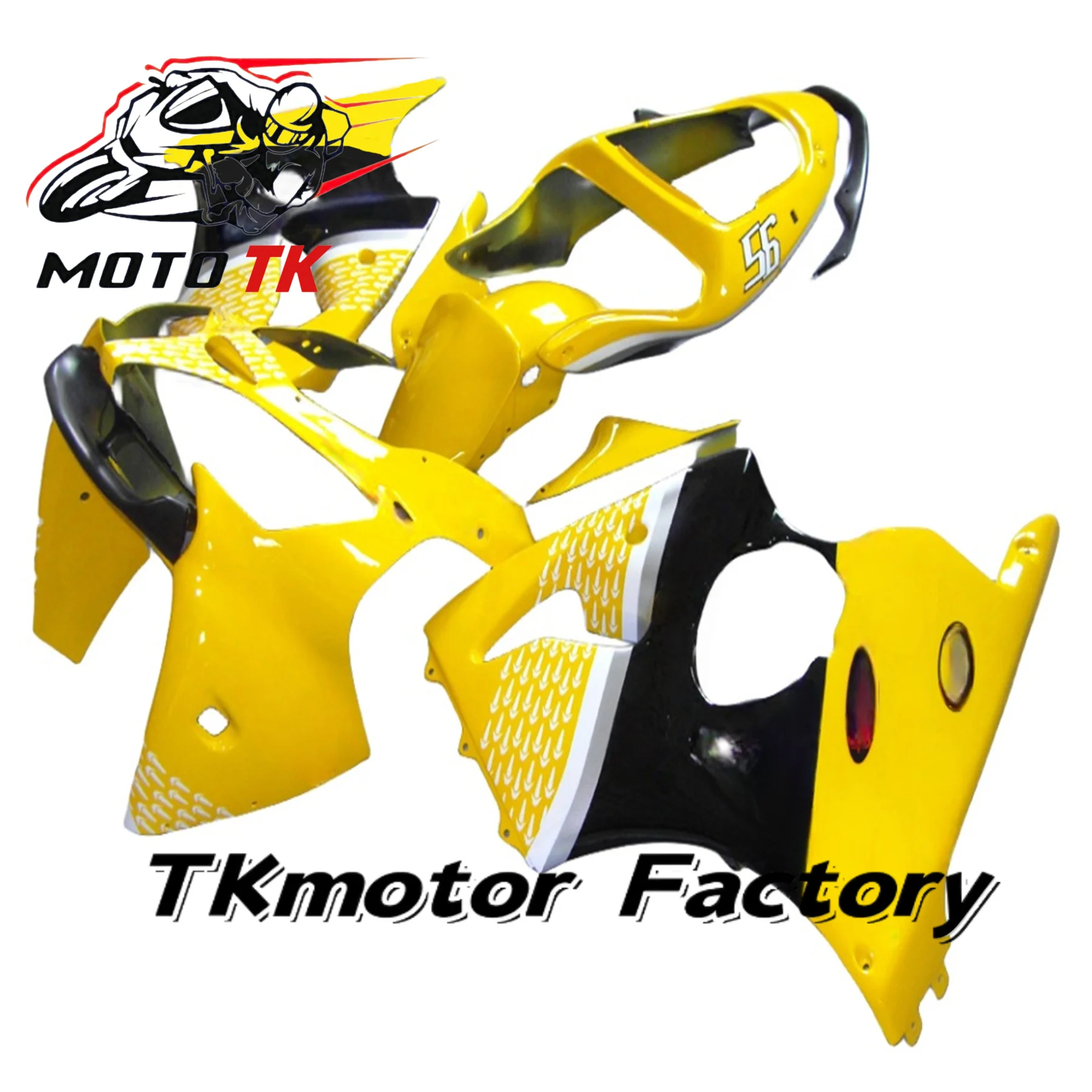 الهدايا المجمعة هيكل السيارة لكاواساكي ZX6R 636 2000 2001 2002 ABS حقن مصبوب دراجة نارية أجزاء بلاستيكية