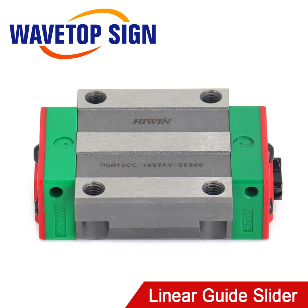 

SignkoRay HGW Series HIWIN Linear Guide Slider HGW15CC HGW20CC HGW25CC for Linear Rail CNC Diy Parts