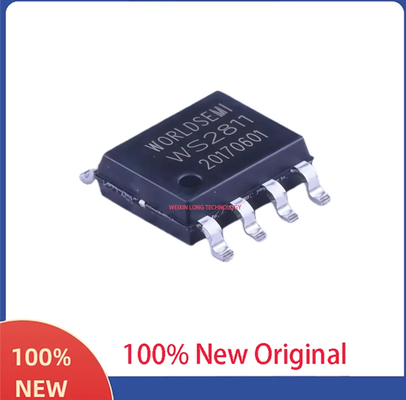 WS2811 Signal lines, 256 levels of grayscale, three channels, constant current LED driver IC