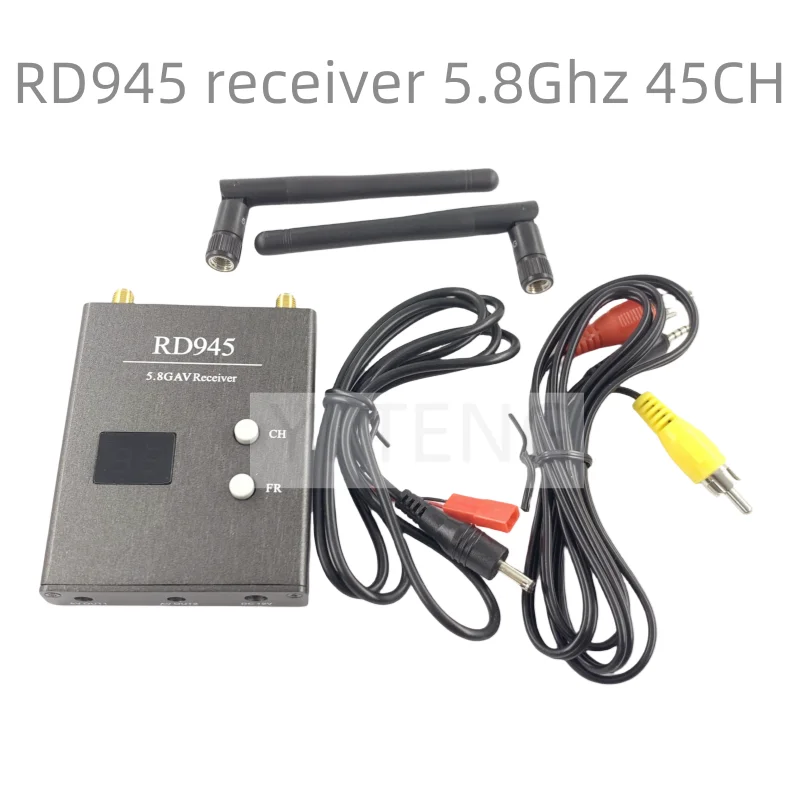 RD945 receiver 5.8GHz dual 48-channel.6 band wireless receiving FPV aerial video connection equipment dual antenna receiver