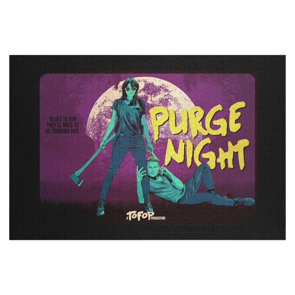 

TOFOP - Purge Night Jigsaw Puzzle Custom Personalized Baby Object Puzzle